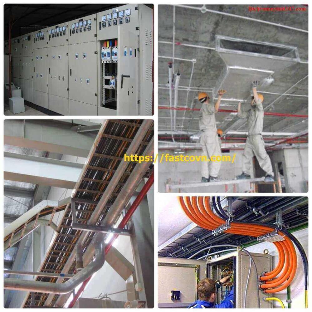 Hạng mục lắp đặt, thi công hệ thống điện nhà xưởng, nhà máy công nghiệp của FastcoVN